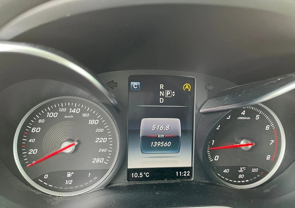 Mercedes-Benz Klasa C cena 72500 przebieg: 139556, rok produkcji 2014 z Łabiszyn małe 326
